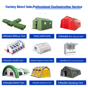 AOYU Carpa Hospitalaria Inflable Portátil Blanca Personalizada, Impermeable <span class=keywords><strong>de</strong></span> PVC, Hermética, para Supervivencia, Asistencia Médica y Aislamiento, Gran Tamaño - Product Image 5