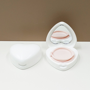Caja de cojín de <span class=keywords><strong>aire</strong></span> con tapa <span class=keywords><strong>en</strong></span> forma de <span class=keywords><strong>amor</strong></span> 5g personalizada de fábrica con espejo Mini contenedor de crema BBCC caja vacía caja de plástico cosmético - Product Image 6