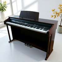 AIERKE P1002 88-Key Digital Piano with Wood Frame and MIDI In/out for Adults Beginners & Advanced Players