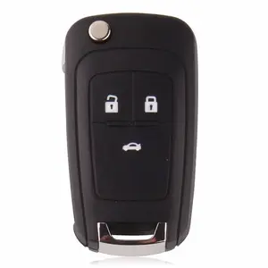 2010~2019 2 3 4 5 Button Remote Key ASK 315MHz Folding Remote Key PCF7941E  46 CHIP HU100 With Recess For Chevrolet For Buick - Buy 2010~2019 2 3 4 5 Button  Remote