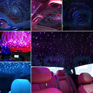 500 pièces maison voiture tête d'affiche étoile lumière Kit 16W RGBW <span class=keywords><strong>ciel</strong></span> étoilé <span class=keywords><strong>fibre</strong></span> <span class=keywords><strong>optique</strong></span> éclairage - Product Image 6
