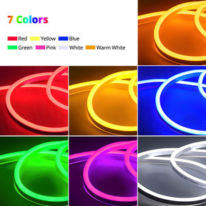Bande LED néon, lumières d'anniversaire pour décoration, enseigne, corde USB, accessoires LED néon RGB, tube en silicone LED, néon flexible - Product Image 2