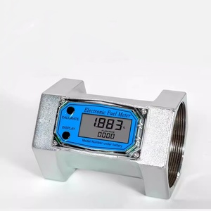 Chất lượng cao 1 inch tuabin lưu lượng kế lỏng nước hiển thị kỹ thuật số điện tử tuabin khí lưu lượng kế - Product Image 6