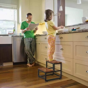 Échelle multifonctionnelle pour adultes et enfants, pour la maison, la cuisine, la chambre à coucher, le salon, l'extérieur, la salle de sport, le couloir, le pied de lit - Product Image 4