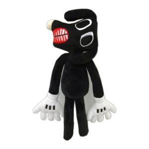 Poupée en peluche pour enfants, 2022, nouveau jouet, tête de chat noir, anneau de rue, sirène en peluche variable, - Product Image 4