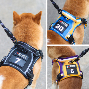 Heavy Duty Tactical Dog Harness with Control Handle Anti-Burst Training Vest High-Strength Nylon Tactical Dog Harness - Product Image 6