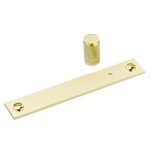 Perillas del Gabinete de cocina tire latón moleteada maneja manijas de cocina oro cajón perillas cómoda manija muebles Hardware manijas - Product Image 3
