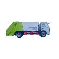 Camion compacteur Dongfeng Furuka 185HP, carrosserie scellée en acier Q345 pour l'élimination des déchets urbains