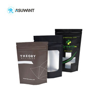 Emballage alimentaire imprimé anti-odeur 3.5g, 7g, 14g, 28g, café, bonbons, pochette en plastique personnalisée à fermeture éclair, sacs à fermeture éclair en Mylar pour médicaments