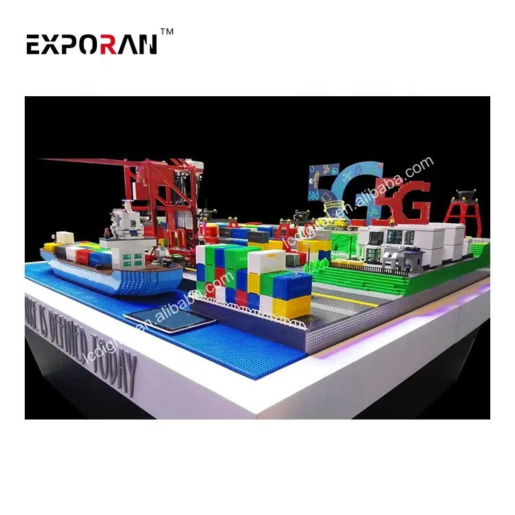 China Huawei 5g application scenario building model lego architecture