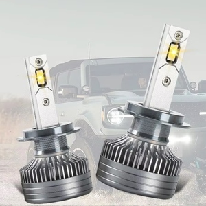 Đèn pha LED ô tô S5 mới 12V, giải mã thông minh H1/<span class=keywords><strong>H4</strong></span>/H7, công suất cao 6000K, ống đồng kép, lắp đặt không mất điện năng - Product Image 2