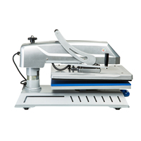 Nouvelle presse à chaud semi-automatique à plat avec composants à roulement intégré, facile à utiliser, pour impression textile électrique 110V/220V
