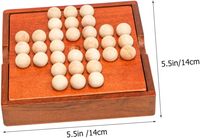 Jeu d'échecs multifonctionnel en bois: outil éducatif améliorant la résolution de problèmes et la pensée logique