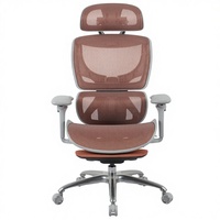 Chaise de bureau ergonomique Henglin Lone Warrior, réglable en hauteur, pivotante, chaise de jeu confortable pour longues sessions, inclinable, en plastique