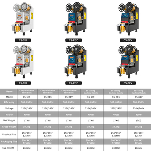 Machine de scellage électrique pour la restauration, scellage de barquettes de repas - Product Image 6