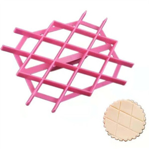 Diamond Plastic Fondant Cake Embossing Mold Cookie Chocolate Stamping Baking Tool Wedding Cake Decorating Supplies - Product Image 4