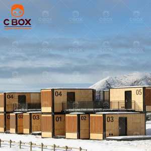 Cbox – Maisons modulaires préfabriquées écologiques en kit pour bureaux, hôtels de luxe, villas, maisons miniatures et maisons conteneurs mobiles pour l'extérieur - Product Image 2