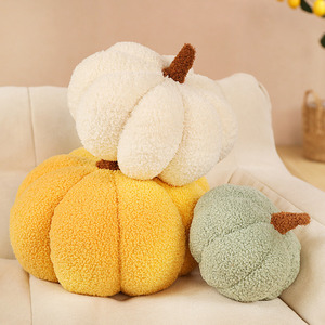 Oreiller de citrouille en peluche douce pour hôtel décor à la maison repos au <span class=keywords><strong>lit</strong></span> et lecture <span class=keywords><strong>coussin</strong></span> de jouets d'intérieur - Product Image 3