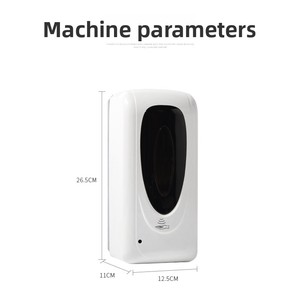 Distributeur automatique de désinfectant pour les mains sans contact, 3 modes, support mural, double alimentation, support en acier inoxydable - Product Image 4