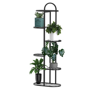 WIREKING-<span class=keywords><strong>Soporte</strong></span> de exhibición de plantas en <span class=keywords><strong>maceta</strong></span> para sala de estar, <span class=keywords><strong>maceta</strong></span> de múltiples capas para interior y <span class=keywords><strong>exterior</strong></span>, decoración del hogar - Product Image 1