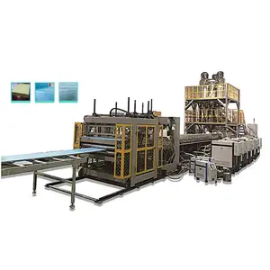 600kg kapasiteli xps kurulu üretim hattı köpük panelleri makinesi yalıtım köpük döşeme üretim makineleri