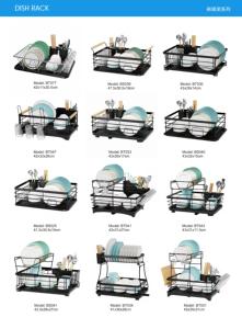 <span class=keywords><strong>ตู้</strong></span>เก็บ<span class=keywords><strong>จาน</strong></span>อเนกประสงค์พร้อมระบบระบายน้ำในตัว ชั้นวางจานแบบมินิมอลสำหรับวางชามและแก้ว - Product Image 6