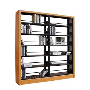 Scaffale per libri di alta qualità su due lati sala lettura libreria Rack per mobili da biblioteca - Product Image 4