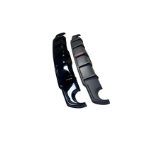 Diffuseur arrière en matériau PP noir brillant pour Lexus IS250 IS300 IS350 2006-2012