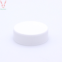 Capsules en plastique à vis lisses et nervurées 33/400 38/400 45/400 53/400 pour bouteilles en verre à large ouverture
