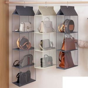Wholesale New Design High Quality Fabric Multifunctional Eco-Friendly Folding <b>Hanging</b> Storage Organizer for Living Room - Product Image 6