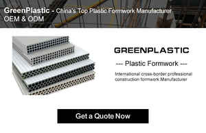 High Quality 16mm PP Hollow Square Shuttering 2440*1220mm Gray Plastic <b>Formwork</b> Modern Adjustable Size & Reusable - Product Image 4