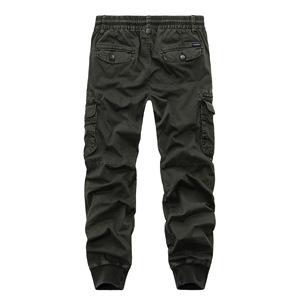 Pantaloni <span class=keywords><strong>Cargo</strong></span> tattici mimetici da uomo pantaloni da jogging mimetici pantaloni di cotone Casual Hip Hop nastro <span class=keywords><strong>verde</strong></span> maschile - Product Image 3