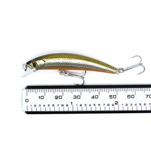 AOCLU Slim Body smoking Minnow 50mm 2.6g picchiata bassa 0.4m Deep Hard Bait Wobbler Jerk con gancio VMC - Product Image 3
