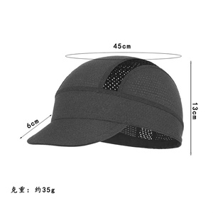 Cappellino Sportivo Estivo a Rapida Asciugatura, Traspirante, in Rete, per Ciclismo, Bicicletta, con Visiera Sottile, Anti-Sudore, Stile Baseball - Product Image 2
