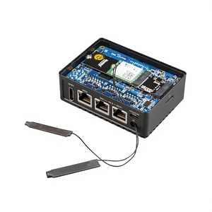NanoPi R5S LTS Rockchip RK3568 แรม 4GB DDR หน่วยความจำ 64GB EMMC พอร์ตอีเธอร์เน็ตสามพอร์ต รองรับ NVME WiFi6 การ์ดเครือข่าย - Product Image 1