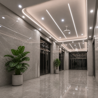 Panel Langit-langit Sarang Lebah Aluminium - Tahan Api dan Air Desain Modern Garansi 5 Tahun Panjang Dapat Disesuaikan untuk Dekorasi Interior