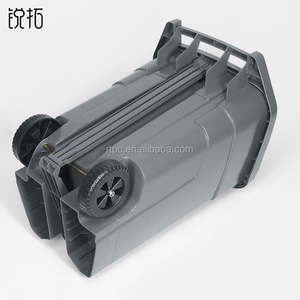 70 lít với hai bánh xe và đạp Nhựa thùng rác có thể chất thải bin rác bin Thùng rác - Product Image 3