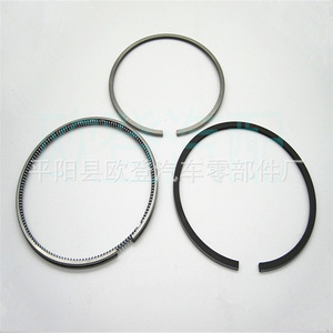 แหวนลูกสูบคุณภาพสูง (34136) สำหรับเครื่องยนต์นิสสัน QD32T ขนาด 99.2 มม. + 2.5/2.0/3.0 มม. วัสดุเหล็กหล่ออะลูมิเนียม - Product Image 1