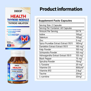 면역 항산화 건강 에너지 지원 강화 Ashwagandha 캡슐에 대한 도매 OEM 갑상선 지원 비타민 B12 보충제 - Product Image 5