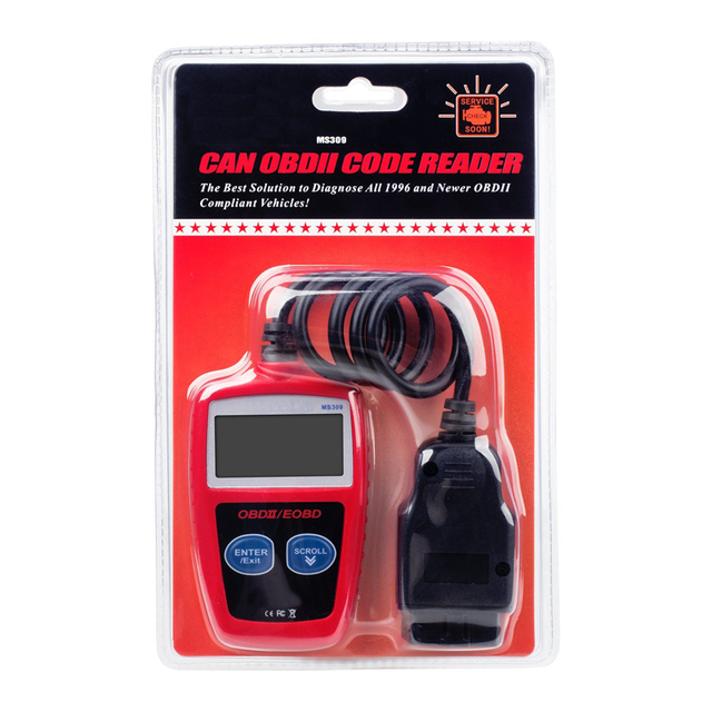 Lower Price and High Quality!! OBD II Scanner OBD Car Auto Diagnostic Tool Check Touble Machine