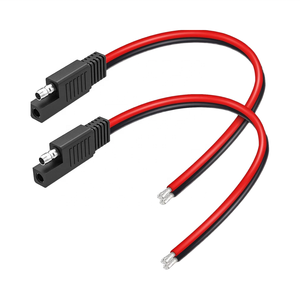 ELECTOP 2er-Pack SAE Schnelltrennstecker Stromkabel für Solaranlagen Verkabelung Kupfer SAE-Steckverbinder - Product Image 2