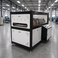 Machine d'extrusion de tuyaux à double vis et quatre tubes en PVC avec PLC et boîte de vitesses
