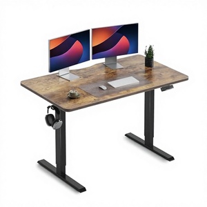 Cadre <span class=keywords><strong>de</strong></span> bureau électrique à moteur unique <span class=keywords><strong>de</strong></span> précision, 2 niveaux, avec fonction anti-collision, base <span class=keywords><strong>de</strong></span> bureau réglable en hauteur - Product Image 1