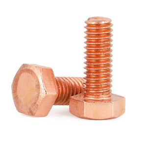 Pernos de cobre hexagonales t2, pernos din933 <span class=keywords><strong>din931</strong></span>, m4, m6, m8, m10 - Product Image 3