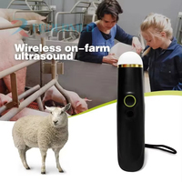 Ferme vétérinaire ultrasons WIFI porcs mouton chèvre ultrasons prix portable vétérinaire sans fil échographe