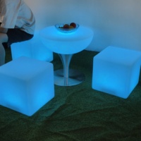 Tables de bar LED pour événements, boîtes de nuit, banquets, jardins, bar portable, table à cocktails lumineuse 16 couleurs