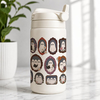 Autocollants DTF UV personnalisés sans presse à chaud pour tasses avec décalcomanie enveloppante, impression à faible MOQ