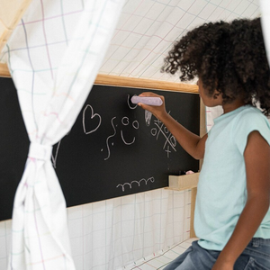 Casa de Juegos Infantil Interior de Madera Contrachapada de Estilo Montessori Waldorf con <span class=keywords><strong>Pizarra</strong></span> - Product Image 5