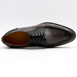 Chaussures Habillées Haut de Gamme pour Hommes Styles Oxford Derby Faits Main Chaussures d'Affaires en Cuir Goodyear de Luxe pour Mariages et Fêtes - Product Image 6