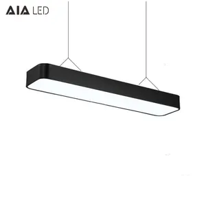 900x200mm 3ft modern led ofis kolye lamba 24W led kolye ışık toplantı odası avize